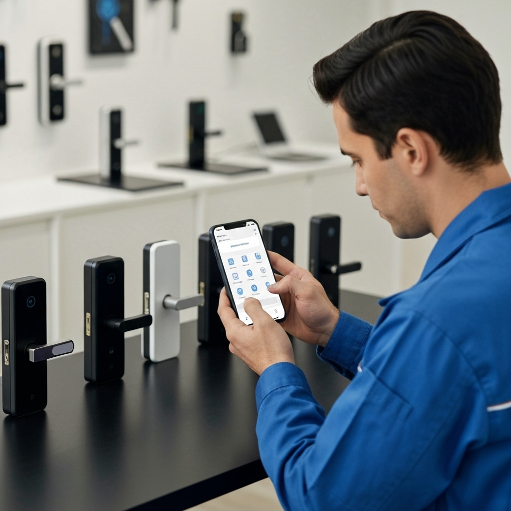 Smart lock configuration and setup process